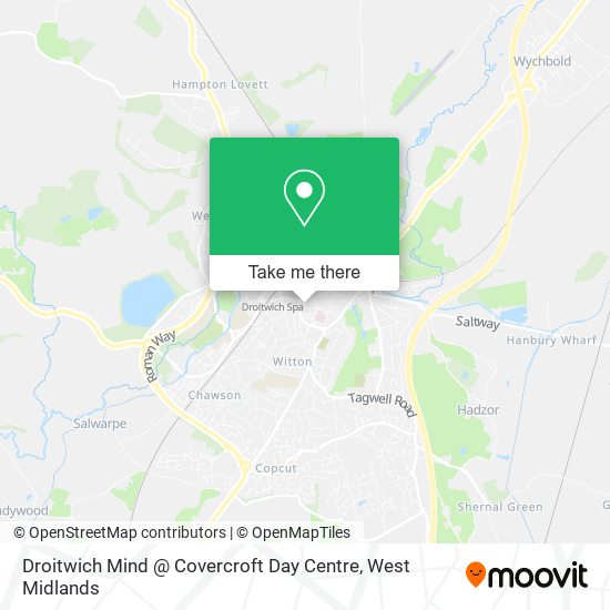 Droitwich Mind @ Covercroft Day Centre map