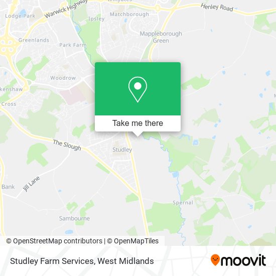 Studley Farm Services map