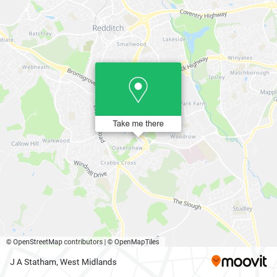J A Statham map