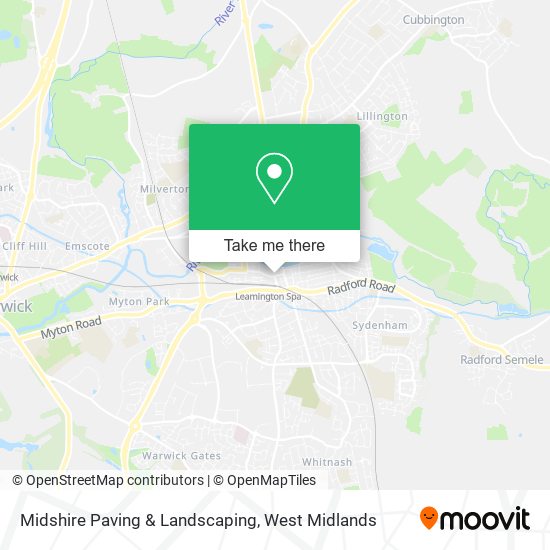 Midshire Paving & Landscaping map