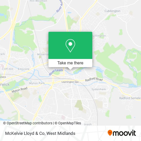 McKelvie Lloyd & Co map