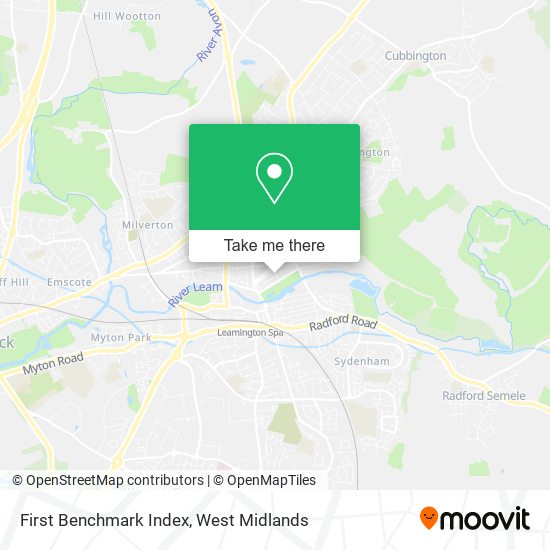 First Benchmark Index map