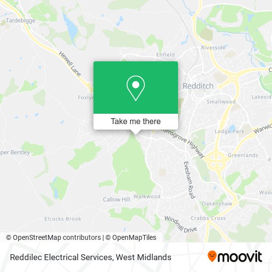 Reddilec Electrical Services map