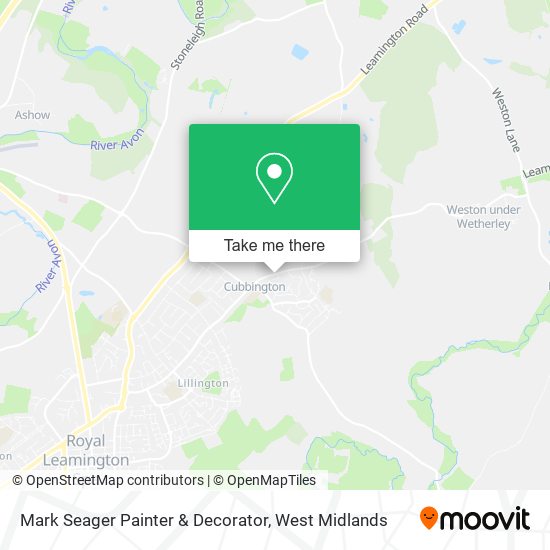 Mark Seager Painter & Decorator map