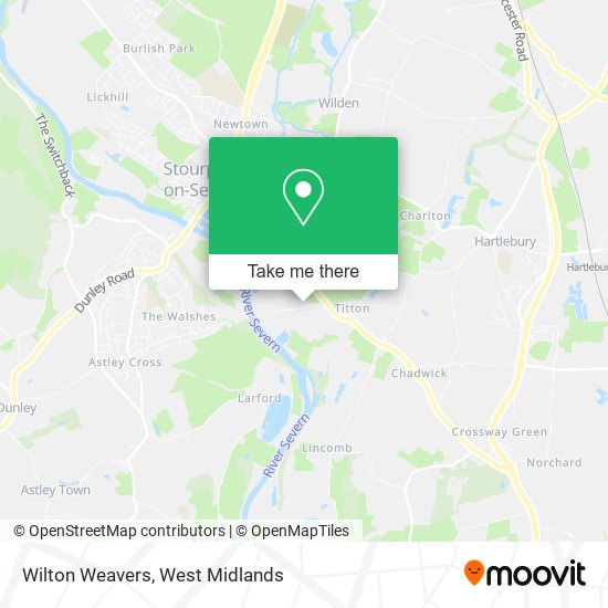 Wilton Weavers map