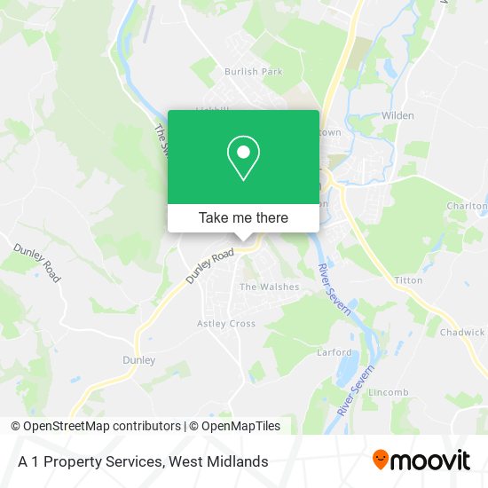 A 1 Property Services map