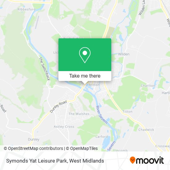 Symonds Yat Leisure Park map