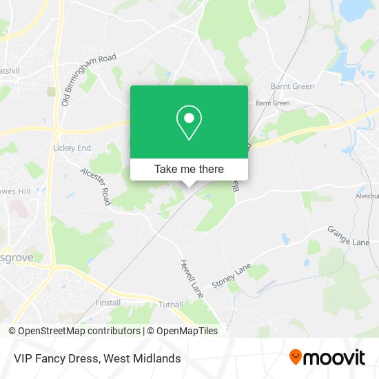 VIP Fancy Dress map