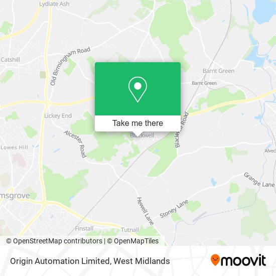 Origin Automation Limited map