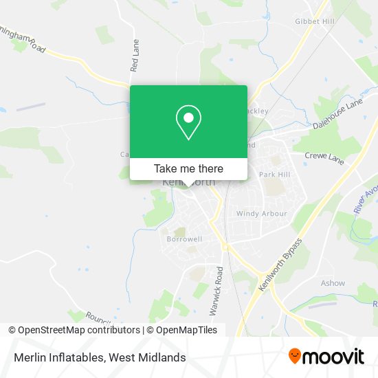 Merlin Inflatables map