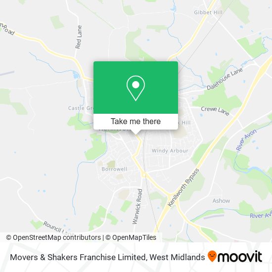 Movers & Shakers Franchise Limited map