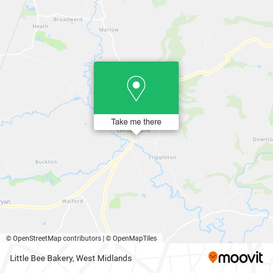 Little Bee Bakery map
