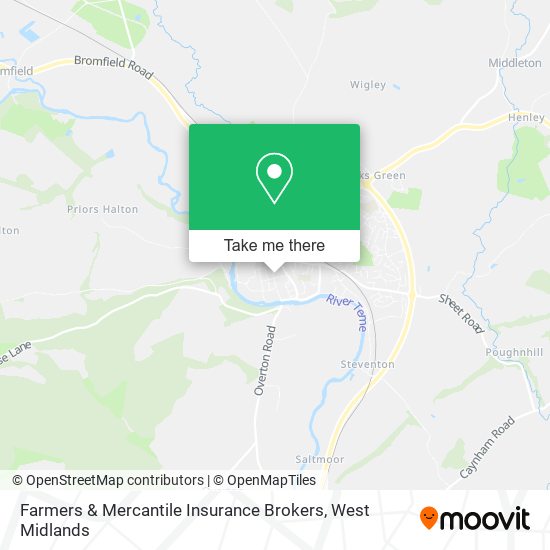 Farmers & Mercantile Insurance Brokers map