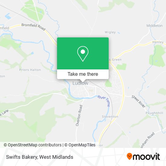 Swifts Bakery map