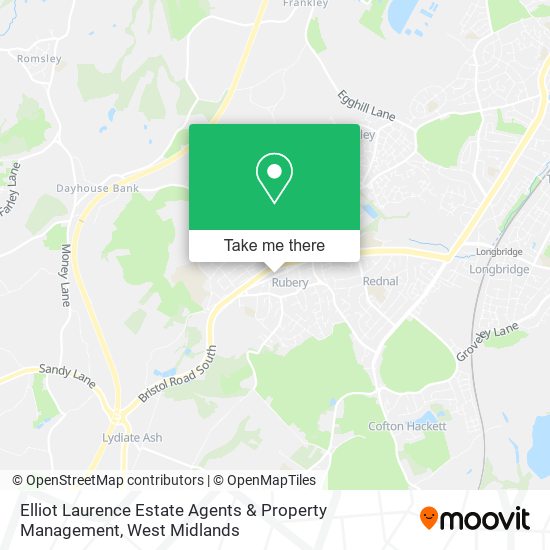 Elliot Laurence Estate Agents & Property Management map
