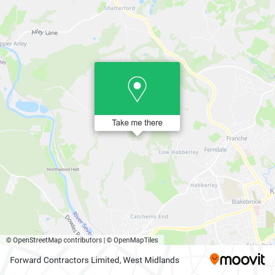 Forward Contractors Limited map