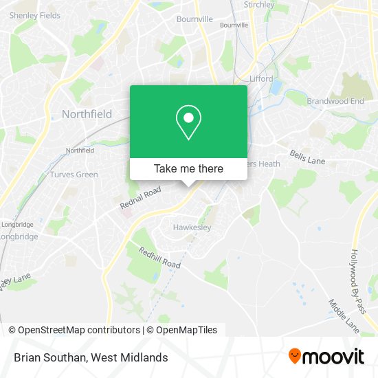 Brian Southan map