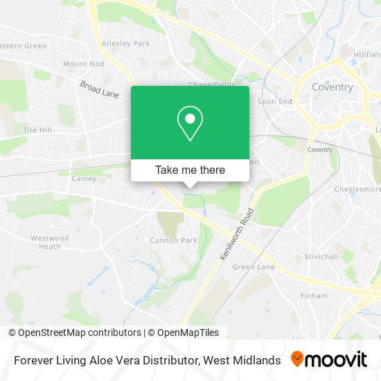 Forever Living Aloe Vera Distributor map