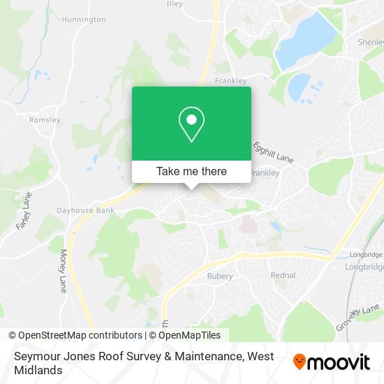 Seymour Jones Roof Survey & Maintenance map