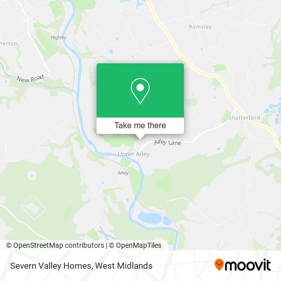 Severn Valley Homes map