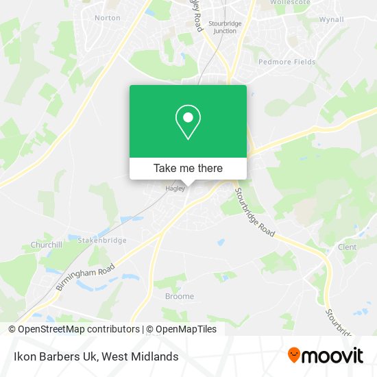 Ikon Barbers Uk map