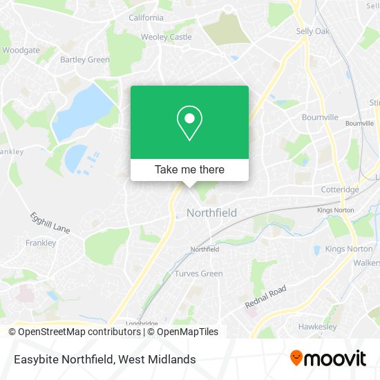 Easybite Northfield map