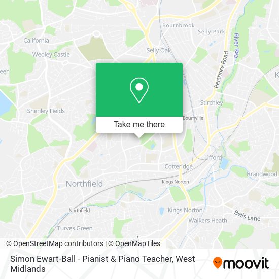 Simon Ewart-Ball - Pianist & Piano Teacher map