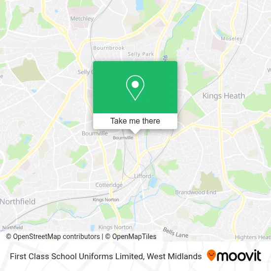 First Class School Uniforms Limited map