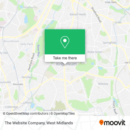 The Website Company map