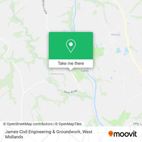 James Civil Engineering & Groundwork map