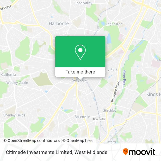 Citimede Investments Limited map