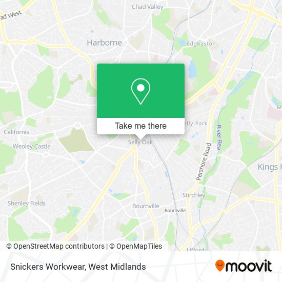 Snickers Workwear map