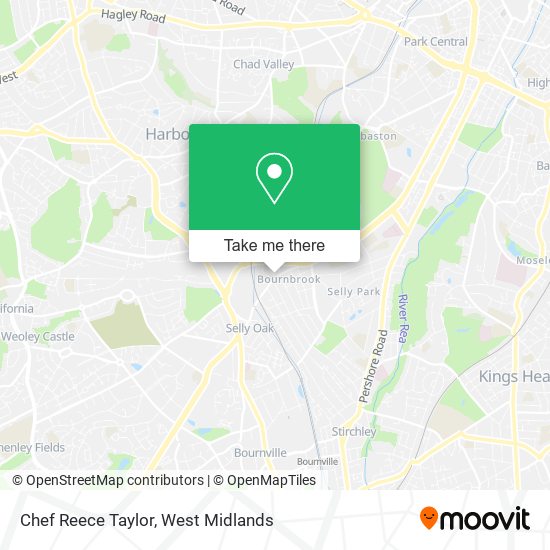 Chef Reece Taylor map