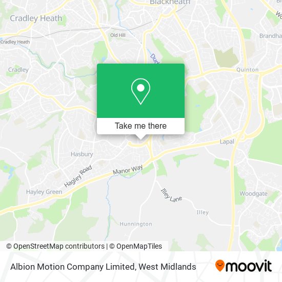 Albion Motion Company Limited map