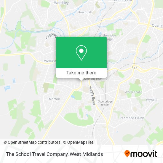 The School Travel Company map