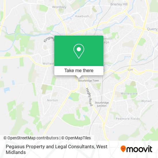 Pegasus Property and Legal Consultants map