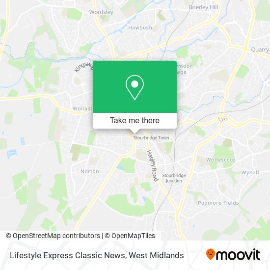 Lifestyle Express Classic News map