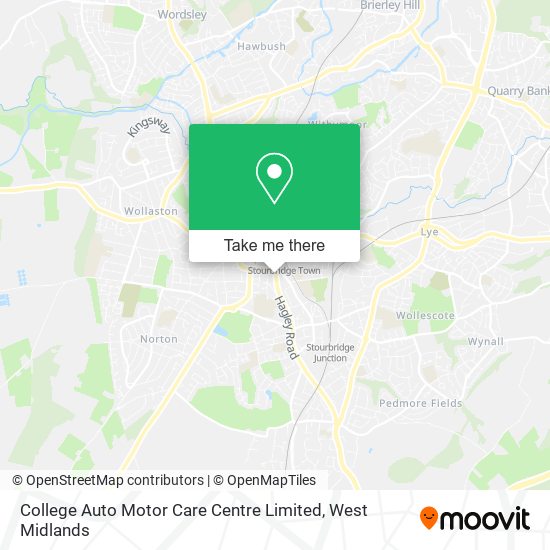 College Auto Motor Care Centre Limited map