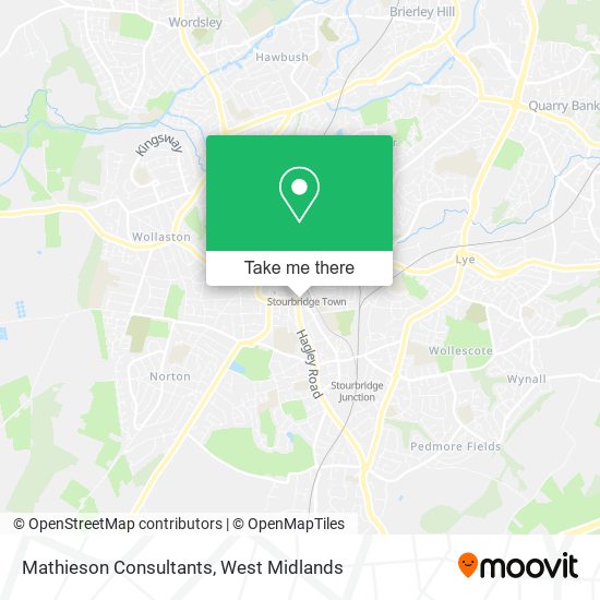 Mathieson Consultants map