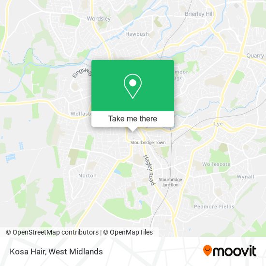 Kosa Hair map