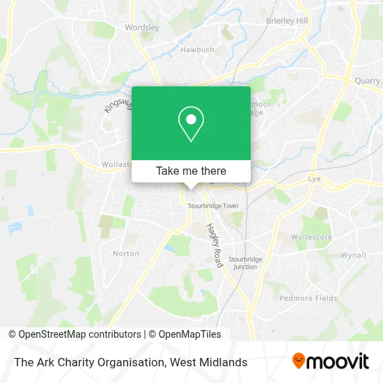 The Ark Charity Organisation map