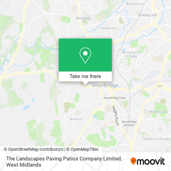 The Landscapes Paving Patios Company Limited map