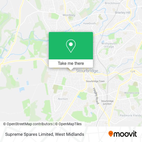 Supreme Spares Limited map