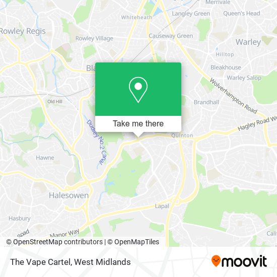 The Vape Cartel map