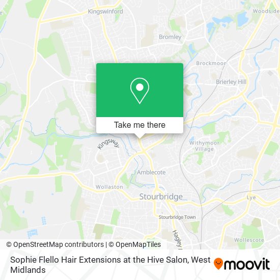 Sophie Flello Hair Extensions at the Hive Salon map