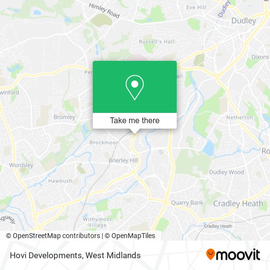 Hovi Developments map