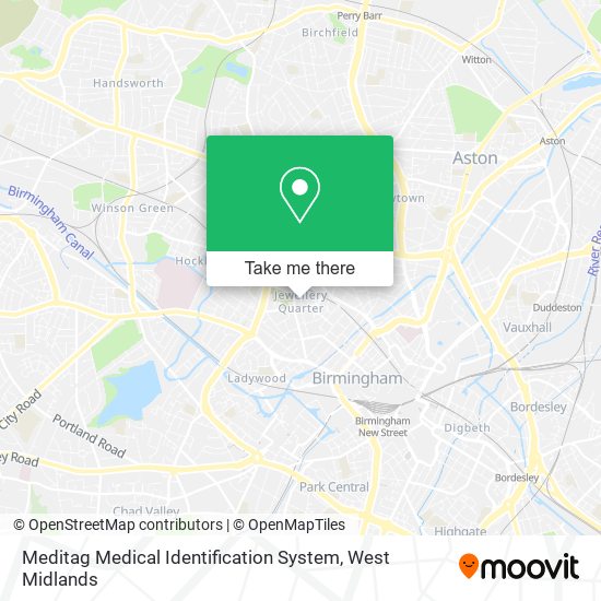 Meditag Medical Identification System map