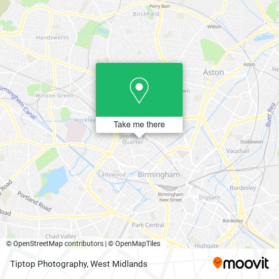 Tiptop Photography map