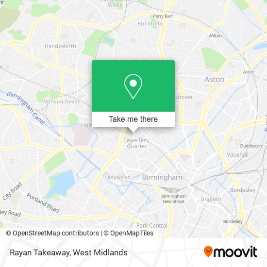 Rayan Takeaway map