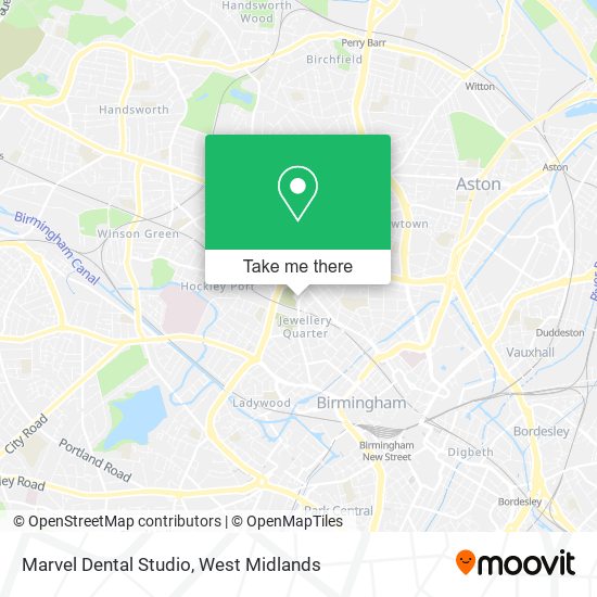 Marvel Dental Studio map